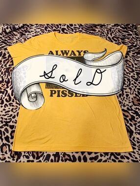Always Pissed! Possum! Size Large